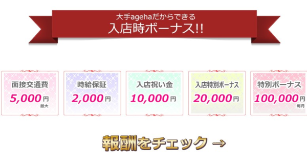 【チャトレ】☆ageha☆はボーナスいっぱい♪